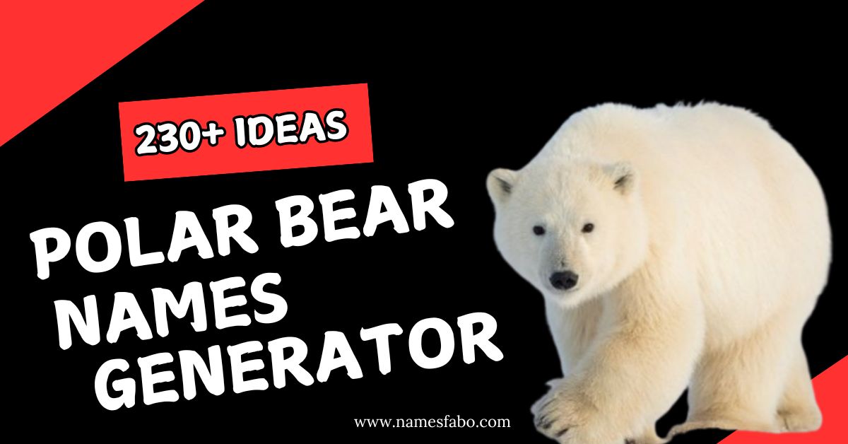 Polar Bear Names Generator