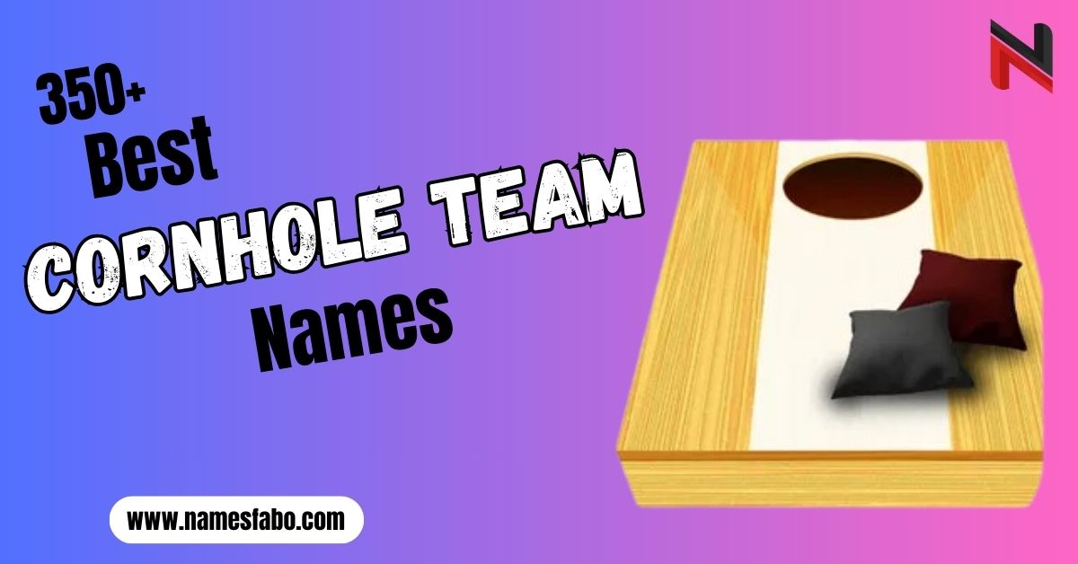 Cornhole Team Names