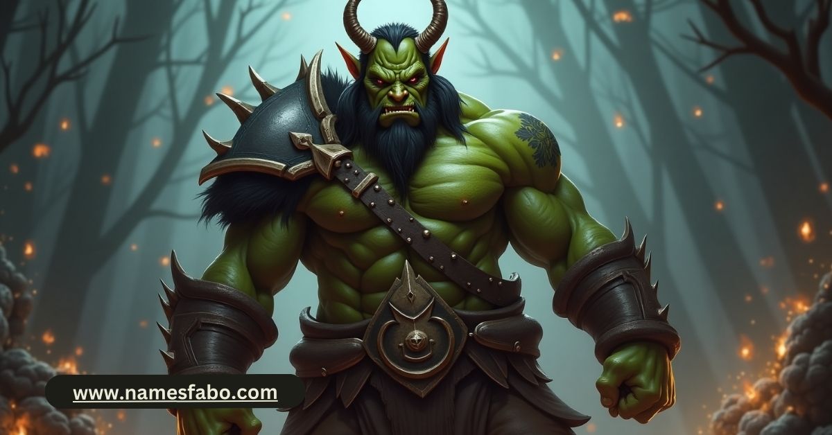 Orc Name Generator: