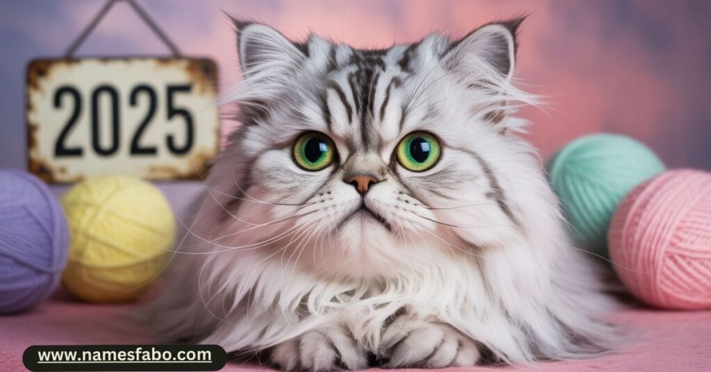 Mischievous-looking cat with expressive eyes matching funny cat names based on quirky personalities