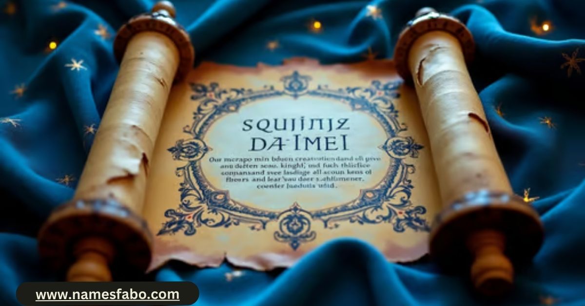 Ancient wizard name generator book glowing with magical names for fantasy worlds