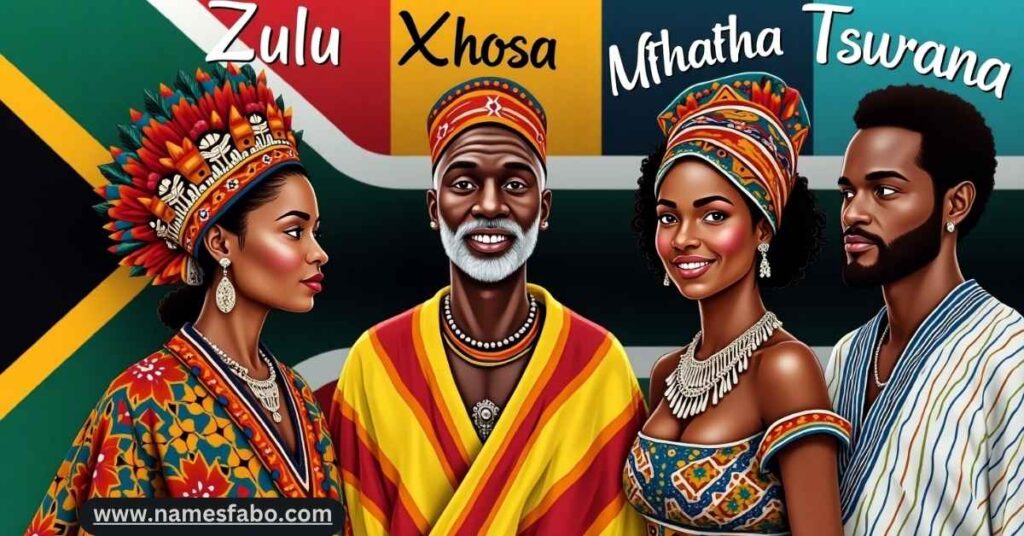 South African clans showcasing Zulu and Xhosa surnames with deep cultural meanings